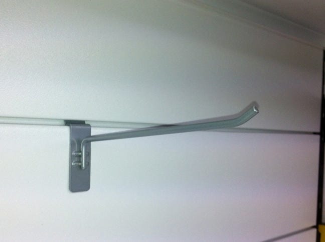 Gancio portablister di cm. 25 da negozio