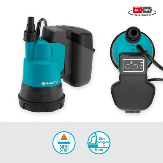 GARDENA Pompa Acqua Pulita 2000/2 18V P4A