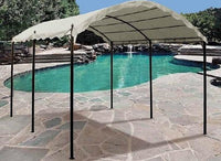 GAZEBO IN METALLO AVEIRO TUNNEL CAR PER AUTO MT.3X4 GAZEBI ARREDO GIARDINO