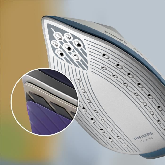 Generatore di Vapore + Plush Shave - PHILIPS BXA0019/00 - Compatto - 6 barre - Effetto pressatura 300g/min - Flusso vapore continuo 110g/min