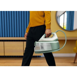 Generatore di vapore PHILIPS PSG3010/70 - Compatto e pratico - Serbatoio acqua da 1,2 L - Effetto pressatura - Sistema anticalcare intelligente