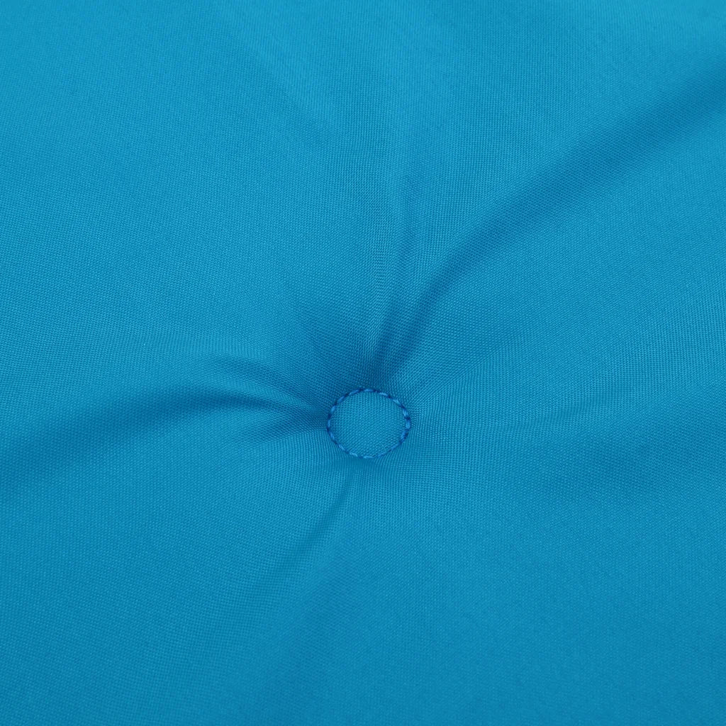 Cuscini Sedia con Schienale Alto 2 pz | Cuscini per sedie Blu Chiaro Tessuto Oxford