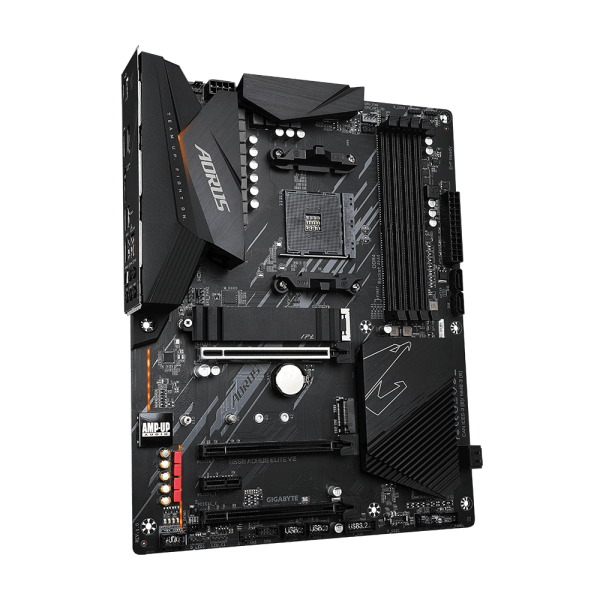 Gigabyte Mb Am4 B550 Aorus Elite V2 4xddr4 4xsata Raid M.2 Rgb Hdmi/dp