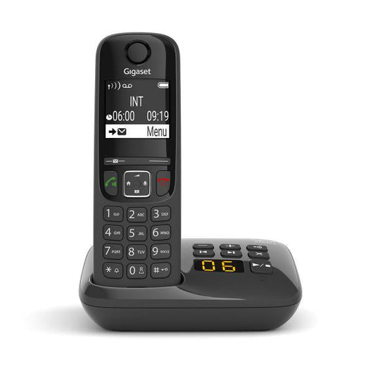 GIGASET AS690A (NERO) - TELEFONO CORDLESS - VIVAVOCE - SEGRETERIA
