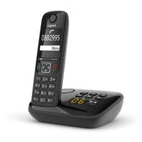 GIGASET AS690A (NERO) - TELEFONO CORDLESS - VIVAVOCE - SEGRETERIA