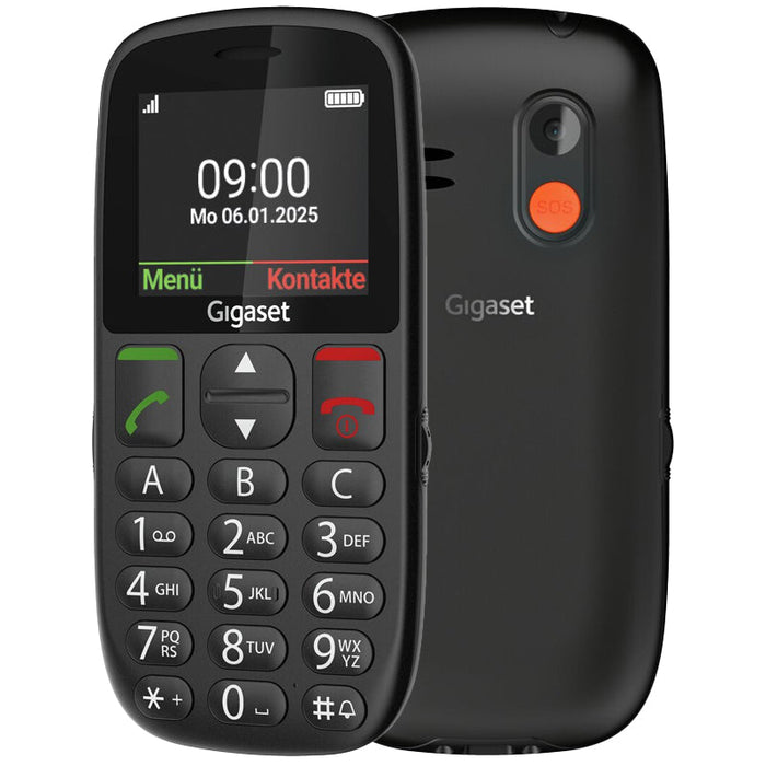 GIGASET GL395 (NERO) - TELEFONO CELLULARE SENIOR BARPHONE
