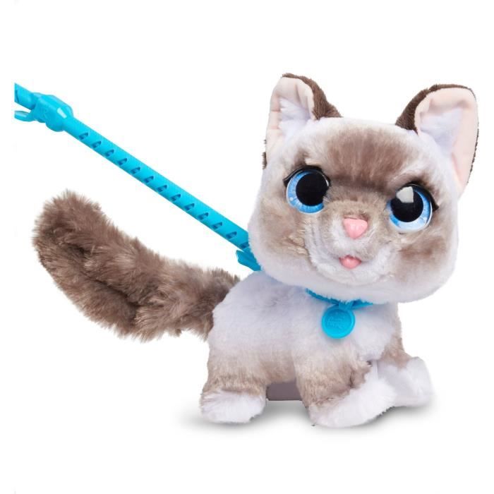 Giocattolo interattivo - FURREAL FRIENDS - Big Walking Kitten 23 cm - Animale interattivo con guinzaglio