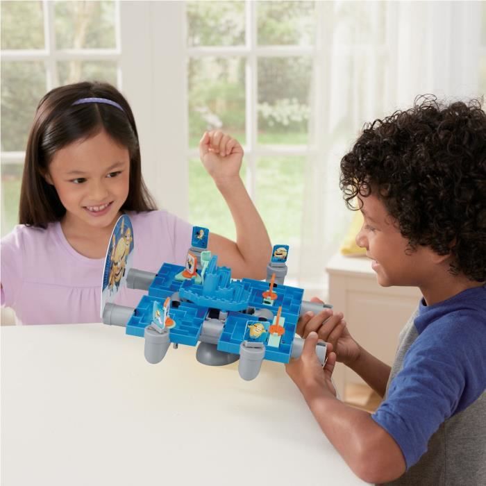 Gioco del labirinto - GIOCHI D'EPOCA - Minions AVL Maze Mission - Guida la palla, 25.000 combinazioni!