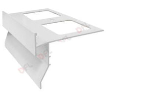 GOCCIOLATOIO PER BALCONI/TERRAZZE TOP LMARGHEZZA MM. 85X2,6MT PZ 2 PLASTICA