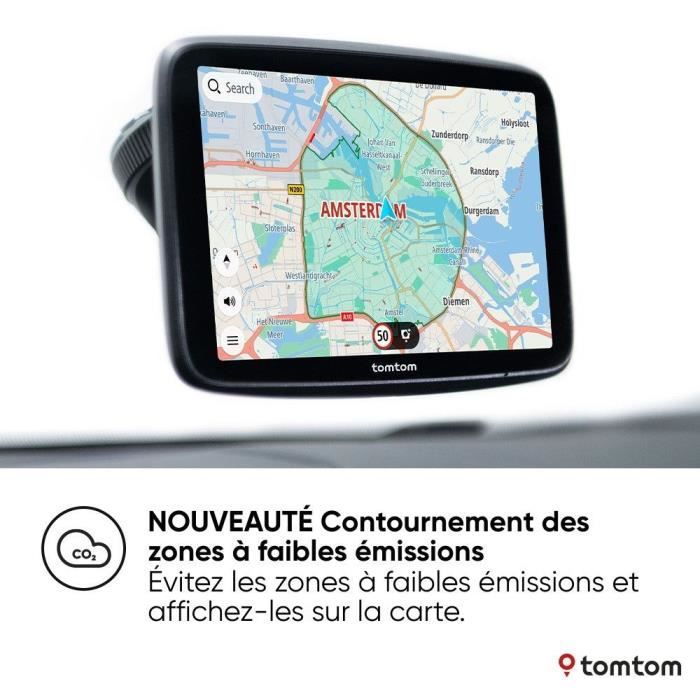 GPS automatico - TOM TOM - GO Superior - schermo HD 6 - Mappe del mondo - Aggiornamento Wi-Fi
