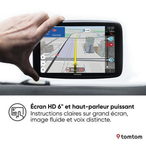 GPS automatico - TOM TOM - GO Superior - schermo HD 6 - Mappe del mondo - Aggiornamento Wi-Fi