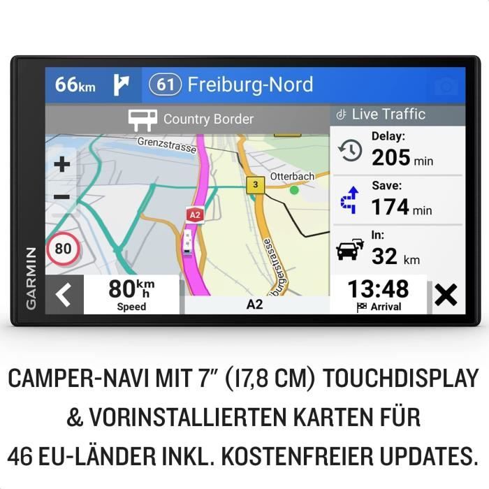 GPS per campeggio camper 795 - Garmin - 7 - Traffico informativo in tempo reale