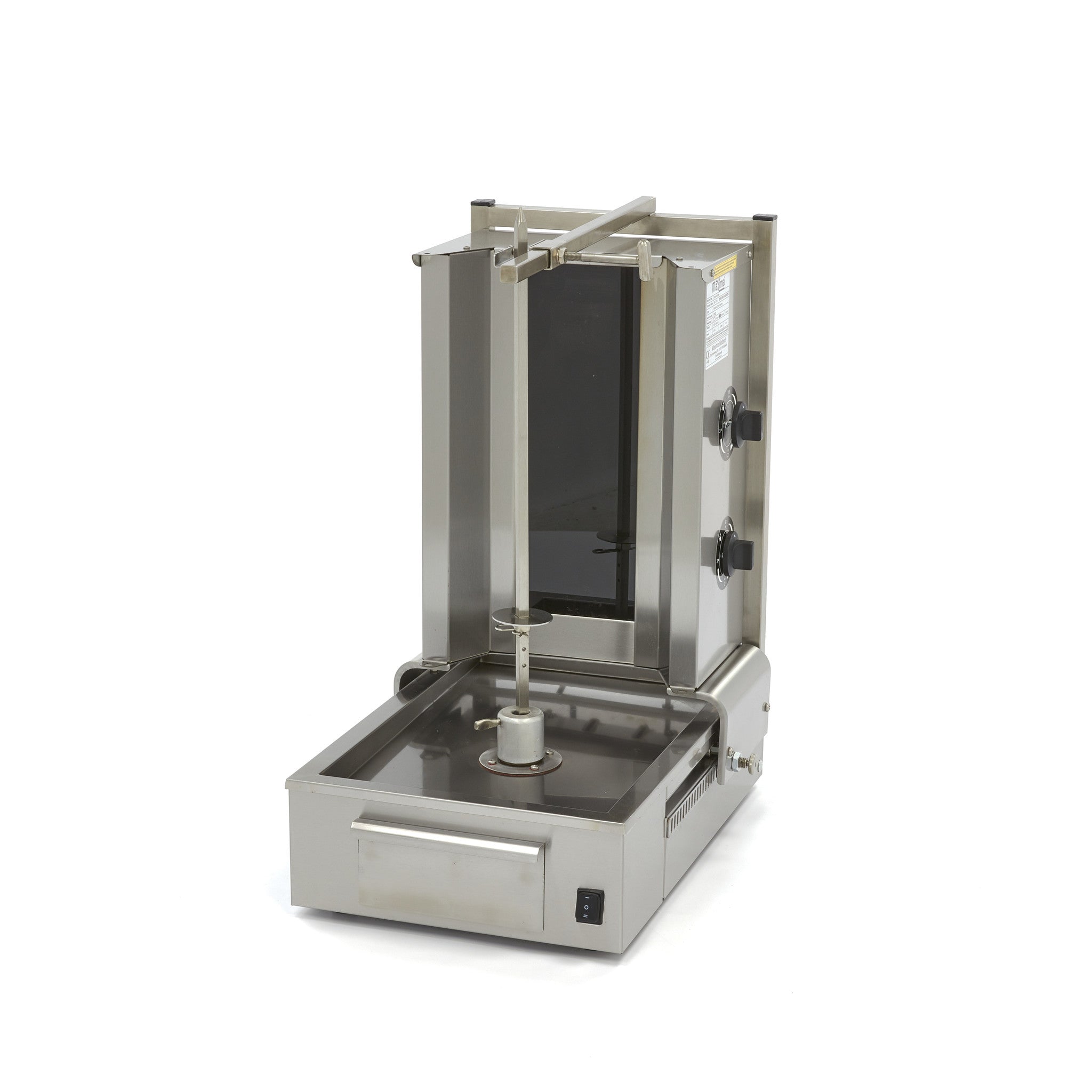 Griglia Kebab - 2 Bruciatori - 20kg di Carne - Elettrico