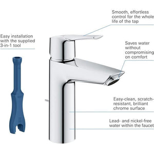GROHE - Miscelatore monocomando per lavabo - Taglia M