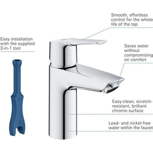 GROHE - Miscelatore monocomando per lavabo - Taglia S