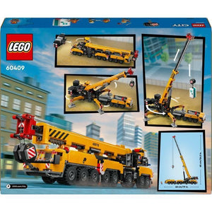 Gru mobile gialla LEGO City 60409, set da costruzione regalo per bambini