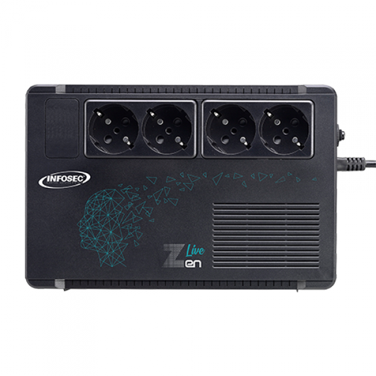 Gruppo di continuità UPS 650VA con 4 prese Line Interactive