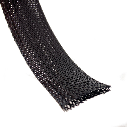 Guaina trecciata diametro 20 nero Aleyay