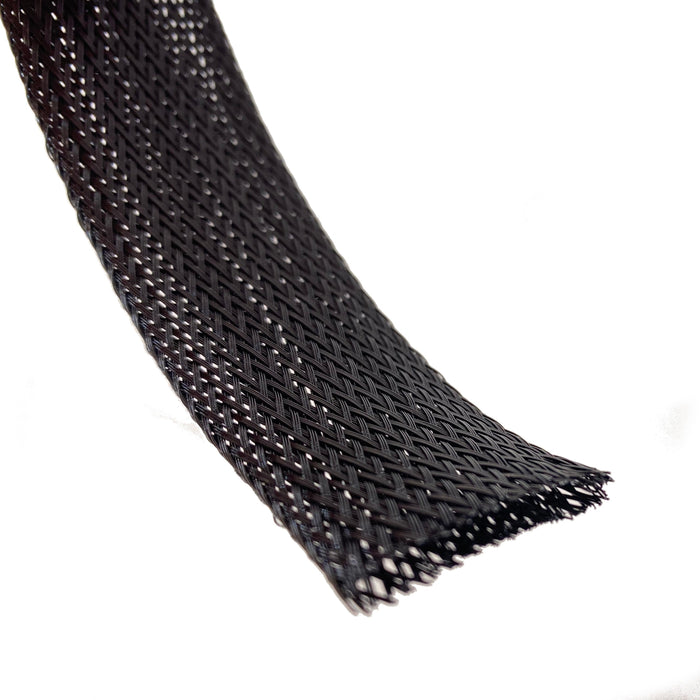 Guaina trecciata diametro 20 nero Aleyay