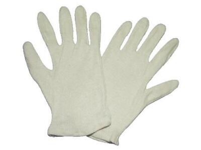GUANTI IN COTONE BIANCO PZ 12
