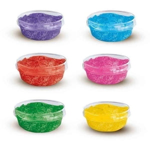 Guazzo glitter (6x45ml) - SES CREATIVE - Buona qualità, colori brillanti e coprenti - Packaging pratico e compatto