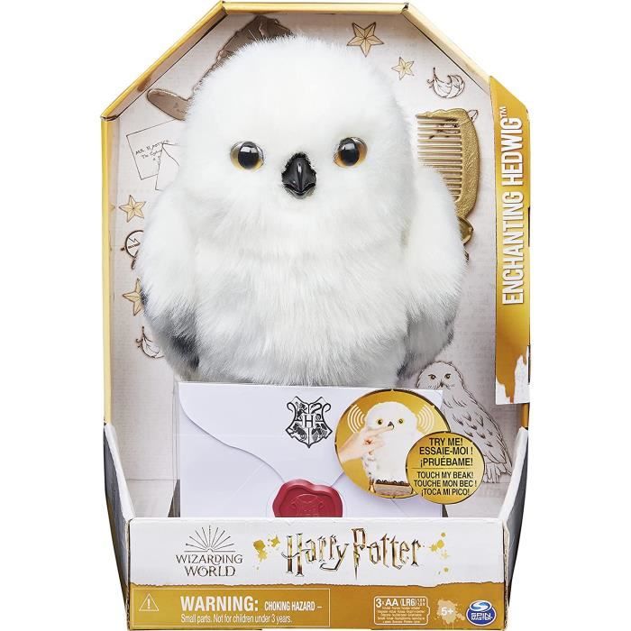 HEDWIGE INCANTATO Peluche interattivo di Harry Potter