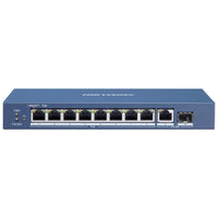 HIKVISION DS-3E0510P-E/M - UNMANAGED SWITCH 8PT POE GIGABIT + 1PT SFP + 1PT UPLINK