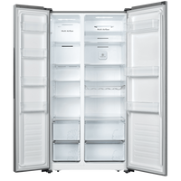 Hisense Frigo Side By Side Total Nofrost 662lt F 91cm Silver Rs677n4aif