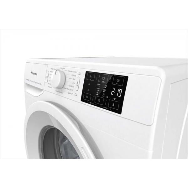 Hisense Lavatrice 10kg Inveter 1400 Giri Vapore Classe A Wfge101439vm