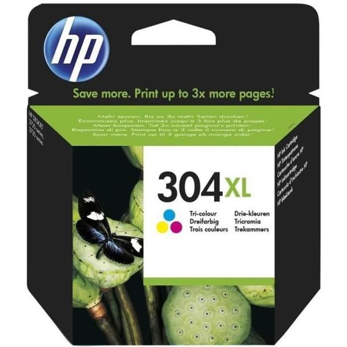 HP 304XL tre co N9K07AE # UUS