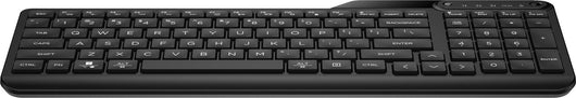 HP 460 - Tastatur - Multi-Device, schnelle Kopplung, kompakt mit Ziffernblock, 2-Zonen-Layout - kabellos - Bluetooth 5,3 - Deutsch - tiefschwarz (7N7B8AA)
