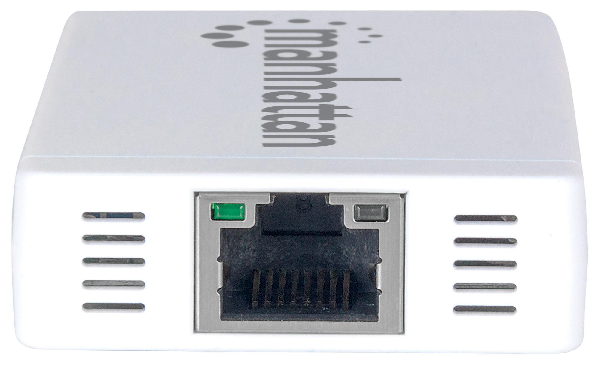 Hub 3 porte USB 3.0 con Adattatore Ethernet Gigabit