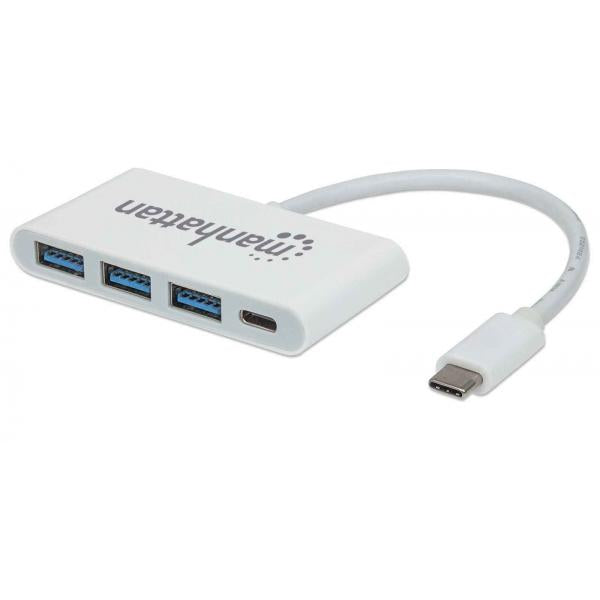 Hub USB 3.2 Gen 1 USB-C con 3 Porte USB tipo A e Alimentazione