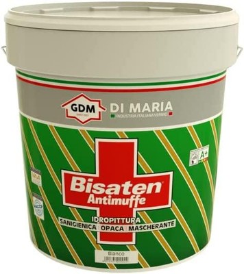 IDROPITTURA BISATEN ANTIMUFFA CERTIFICATA LT. 13 PER INTERNI ED ESTERNI 2023