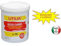 IDROPITTURA ROSSO CAMINO RAVVIVANTE COPRENTE PER COTTO E MATTONI ML.750