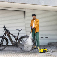 Idropulitrice mobile a media pressione OC 6-18 (con batteria 18 V/2,5 Ah + caricabatteria di serie)