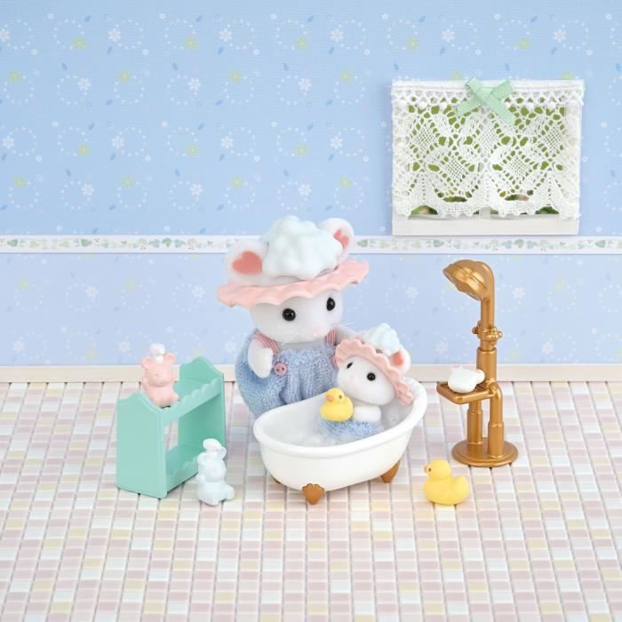 Il bagno di marshmallow dei fratelli topi - SYLVANIAN FAMILIES - 5805