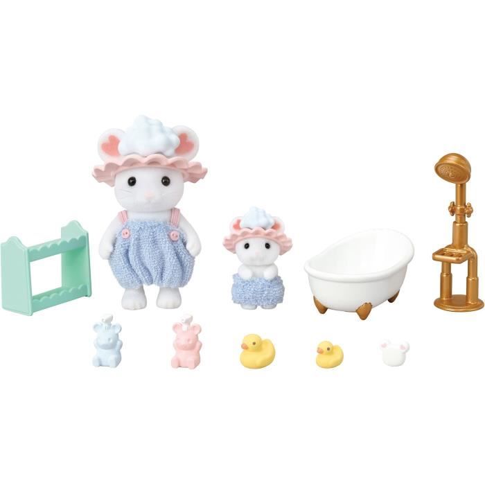 Il bagno di marshmallow dei fratelli topi - SYLVANIAN FAMILIES - 5805