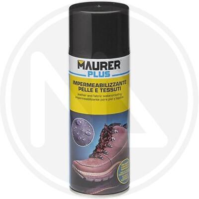 IMPERMEABILIZZANTE SPRAY PER TESSUTI E PELLI MAURER PLUS IDROREPELLENTE 400ML
