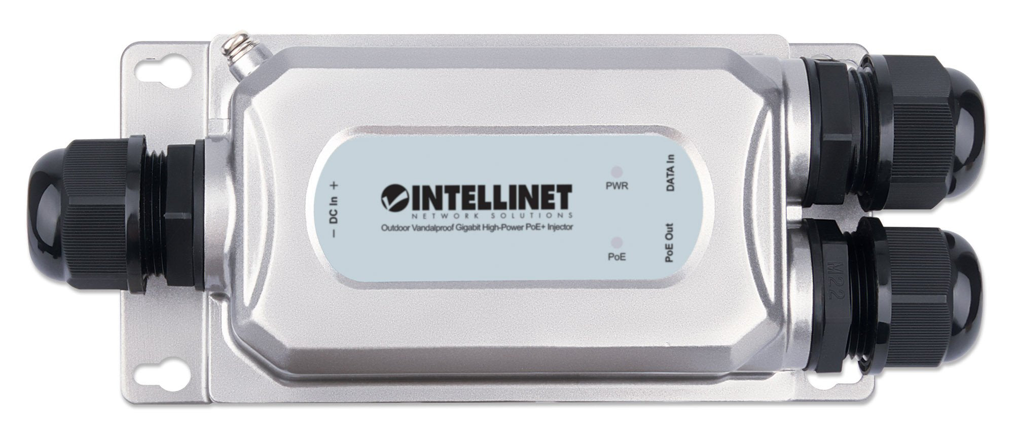 Iniettore Gigabit PoE+ High-Power Antivandalo da Esterno