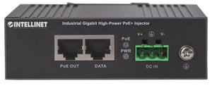 Iniettore Industriale per Guida DIN Gigabit High-Power PoE+ 30W