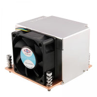 Inter-Tech R-5 Processore Refrigeratore 6 cm Alluminio, Nero (Inter-Tech DYNATRON R-5 processor-k?le)