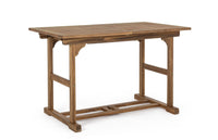 Tavolo Allungabile da Esterno Giardino in Legno foro Ombrellone Noemi Bizzotto