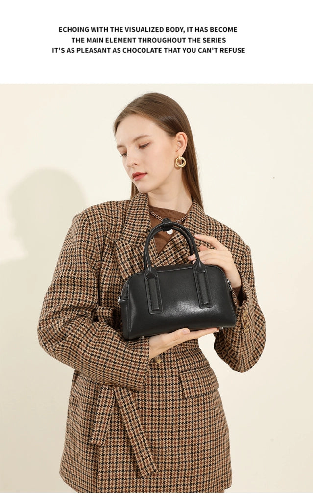 Borse e borsette da donna in vera pelle nera
