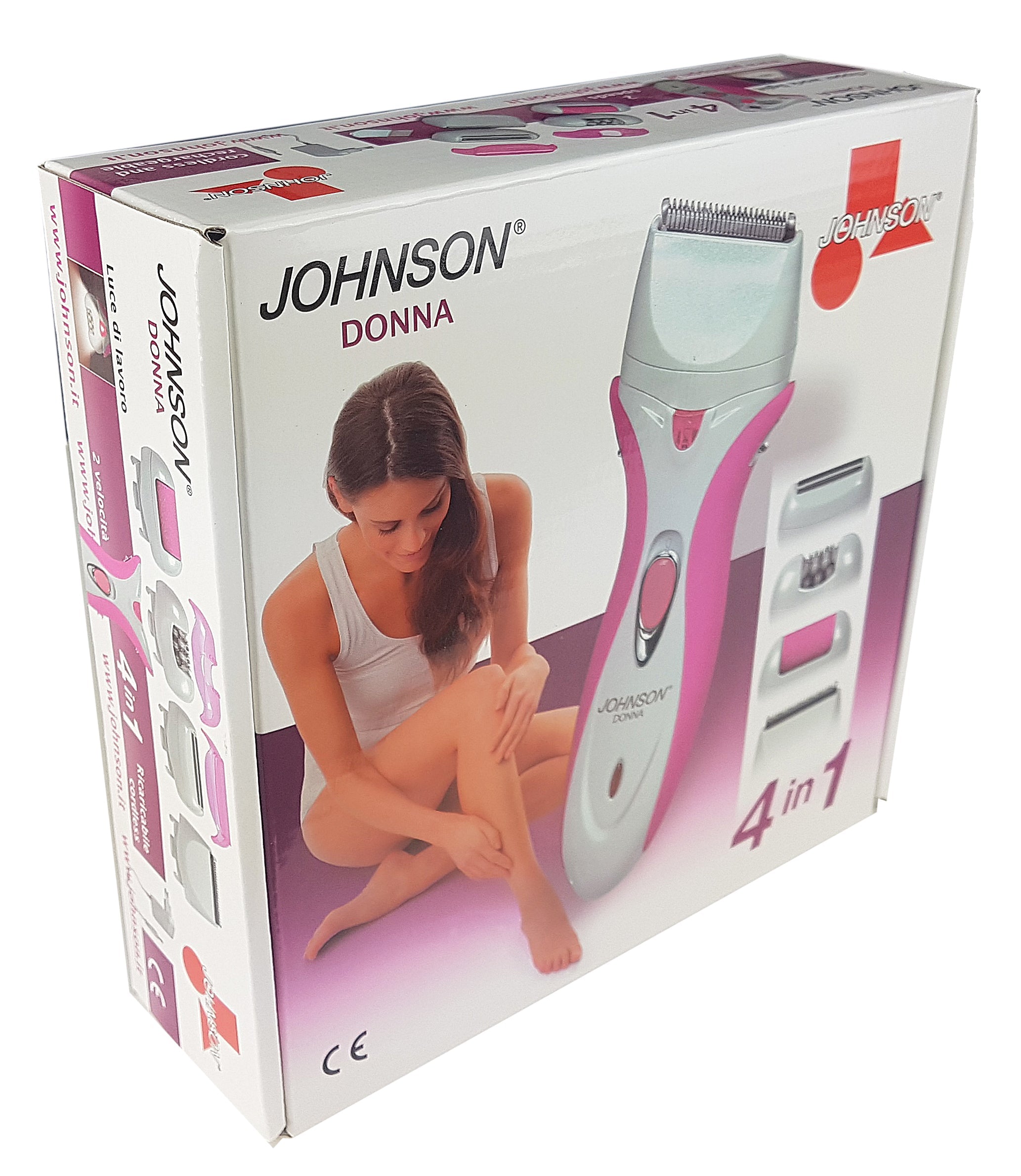 Kit Pedicure Tagliacapelli 2in1 Gambe Lisce Capelli Testine Intercambiabili