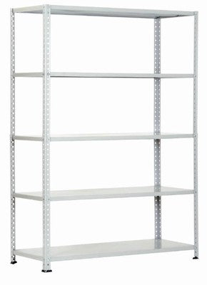 KIT SCAFFALI SCAFFALE IN KIT 5 PIANI IN LAMIERA VERN. CM.80x40x200H ASTE INTERE