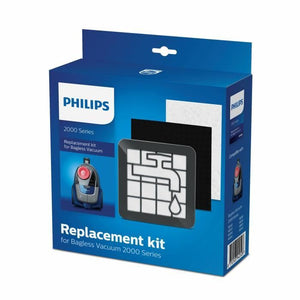 Kit sostituzione filtro aspirapolvere senza sacco serie 2000 - PHILIPS XV1220 / 01