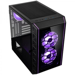 Kolink Citadel Glass SE ARGB e' un case mini tower con supporto per schede madri micro ATX e 4 slot di espansione