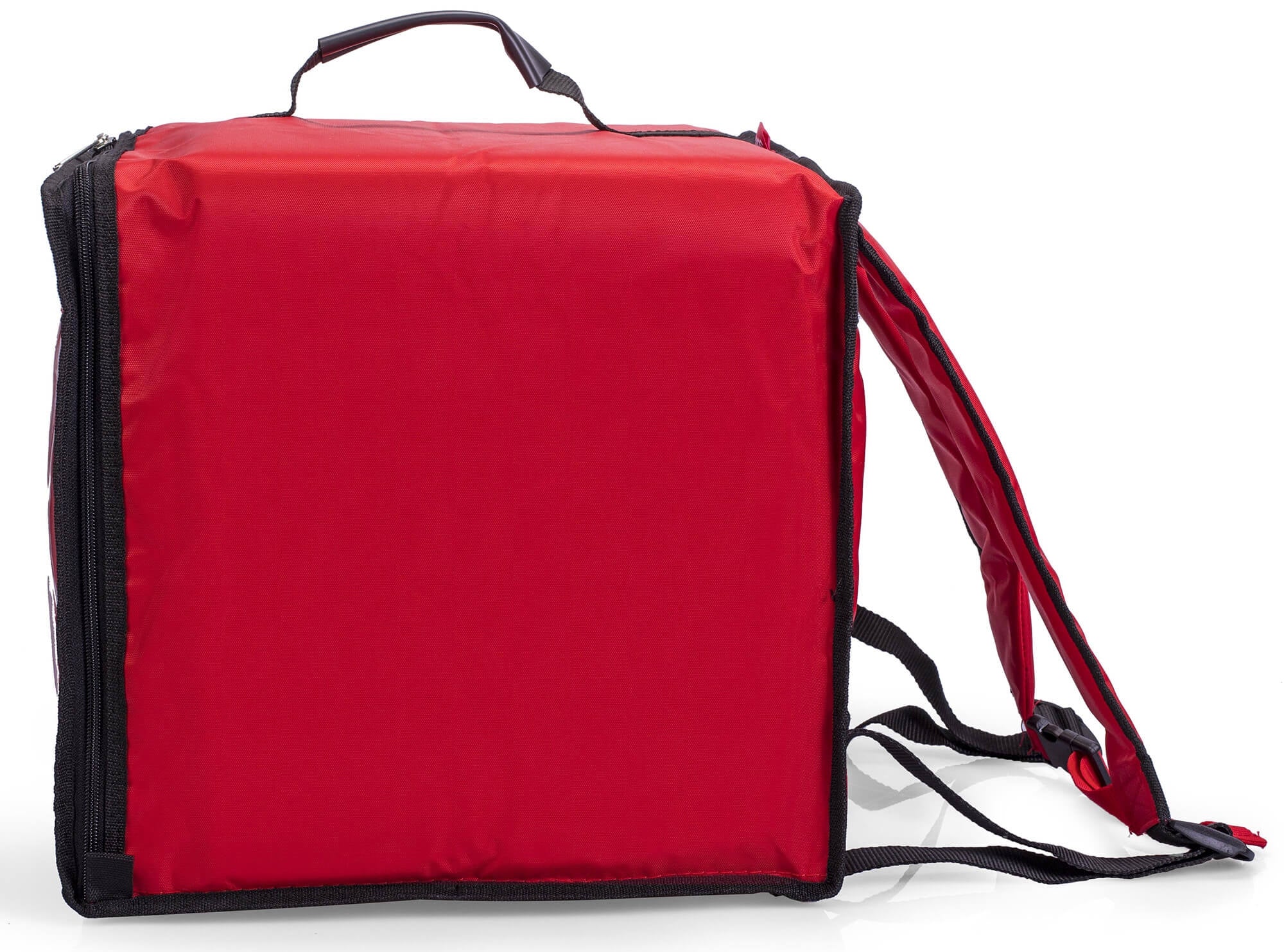 Zaino Borsa Termica Porta Pizze da Asporto 10 Cartoni Safemi Fast 10 Rosso