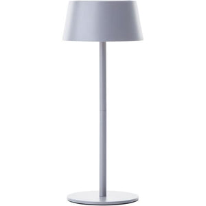 Lampada da tavolo per esterno - BRILLIANT - PICCO - LED e solare - Metallo e plastica - 5 W - Grigio satinato